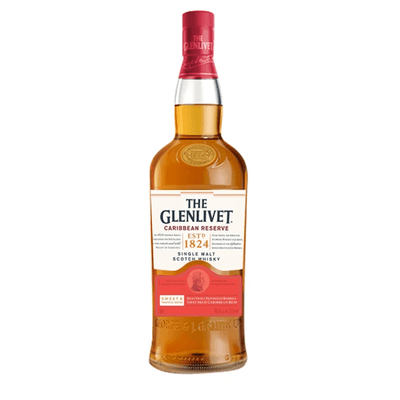 THE GLENLIVET CARIBBEAN RESERVE EST. 1824 SCOTCH WHISKY (750 ML)