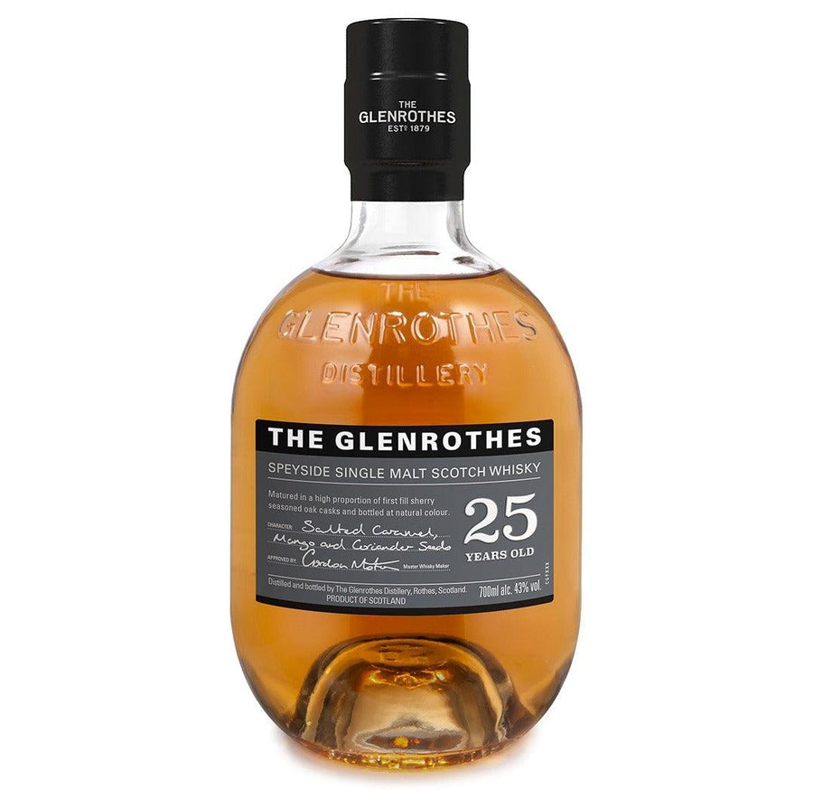 The Glenrothes 25 Year Old Scotch Whisky (750ml)
