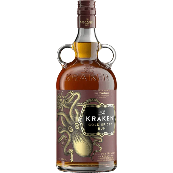 The Kraken Gold Spiced Rum (750Ml)