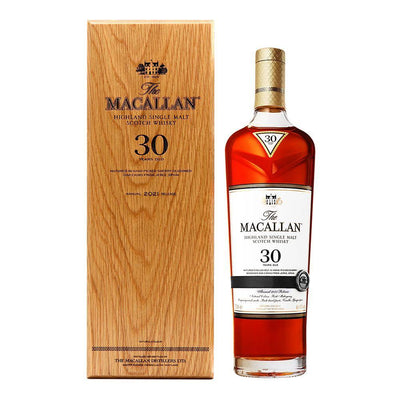 THE MACALLAN 30 YEAR OLD SHERRY OAK SCOTCH WHISKEY (750 ML)