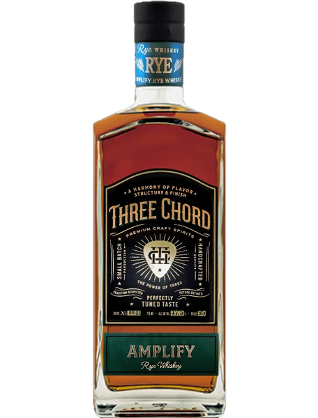 Three Chord Amplify Rye Whiskey (750Ml)