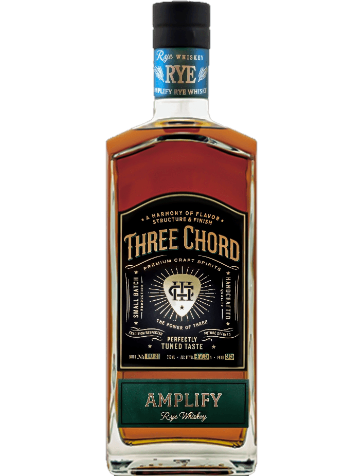 Three Chord Amplify Rye Whiskey (750Ml)