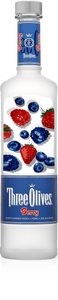 Three Olives Berry Vodka (750Ml)