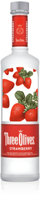 Three Olives Strawberry Vodka (750Ml)