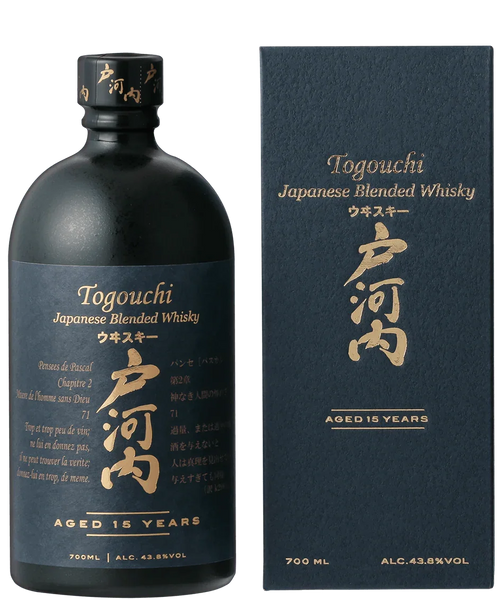 Togouchi 15 Year Blended Japanese Whisky (750Ml)