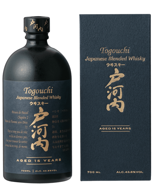 Togouchi Japanese Blended Whisky 15 years old 750mL