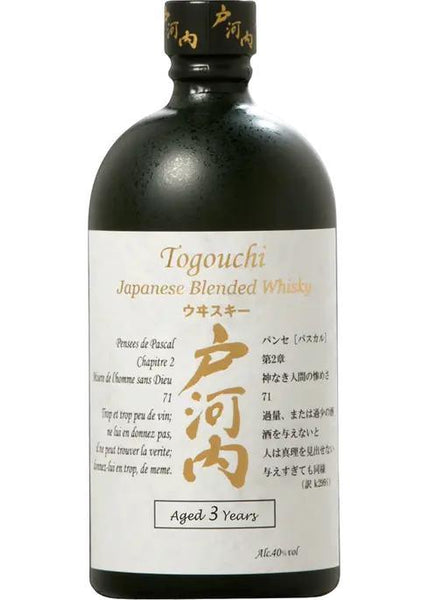 achat whisky TOGOUCHI Premium Blend Whisky Japonais 70 cl