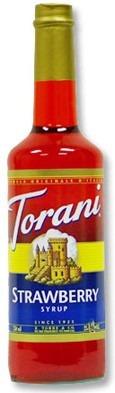 Torani Strawberry Syrup (750Ml)