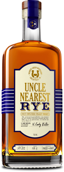 Uncle Nearest Rye Whiskey (750Ml)