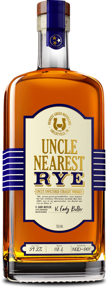 Uncle Nearest Rye Whiskey (750Ml)