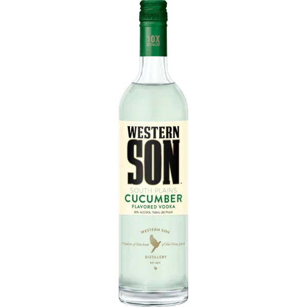 Western Son Cucumber Vodka (750Ml)