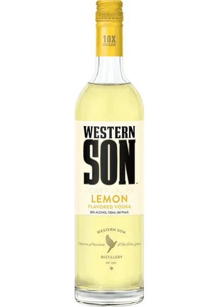 Western Son Lemon Vodka (750Ml)