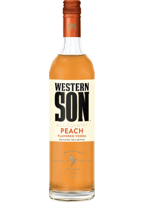 Western Son Peach Vodka (750ml)