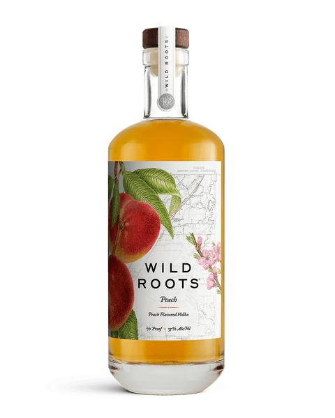 Wild Roots Peach Vodka (750Ml)