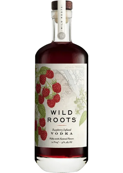 Wild Roots Raspberry Vodka  (750Ml)