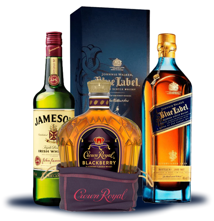 Bottle of spirits from Country Wine and Spirits